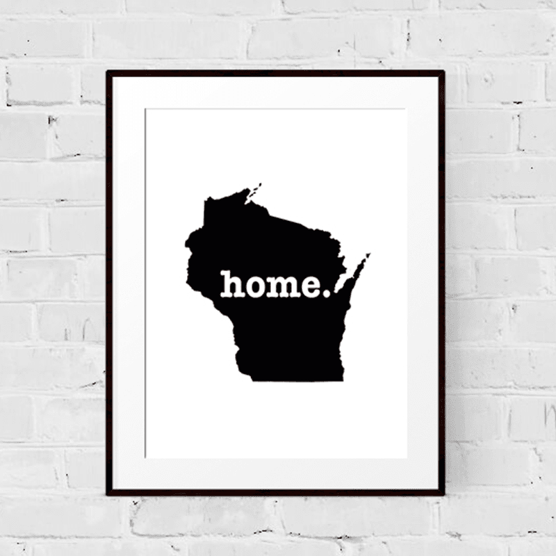 Wisconsin Art Print