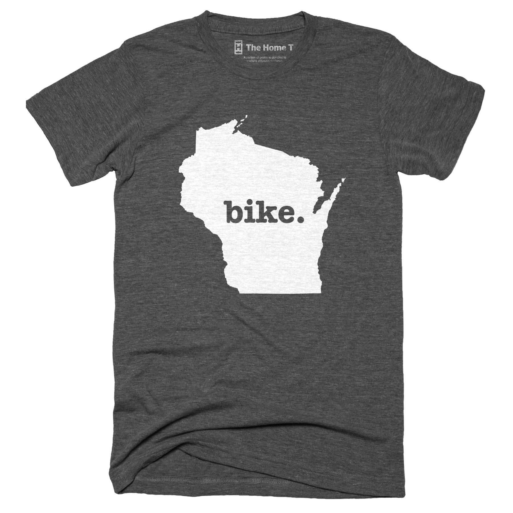 Wisconsin Bike Home T-Shirt Outdoor Collection The Home T XS Grey
