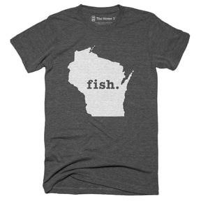 Wisconsin Fish Home T-Shirt