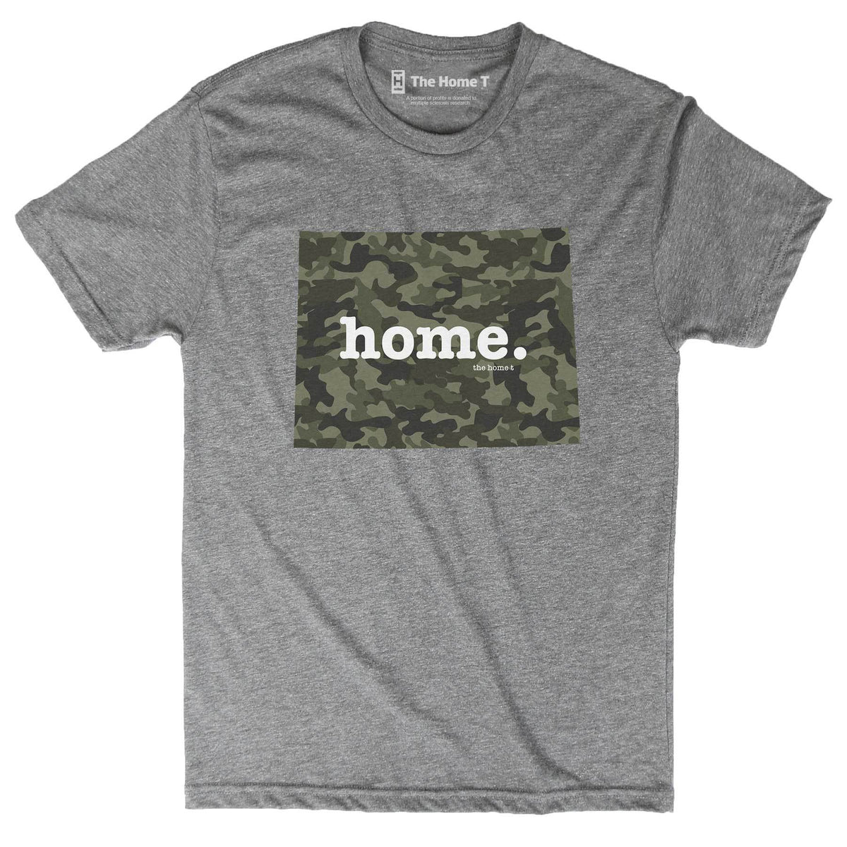 Wyoming Camo Limited Edition Camo Limited Edition The Home T XS Athletic Grey