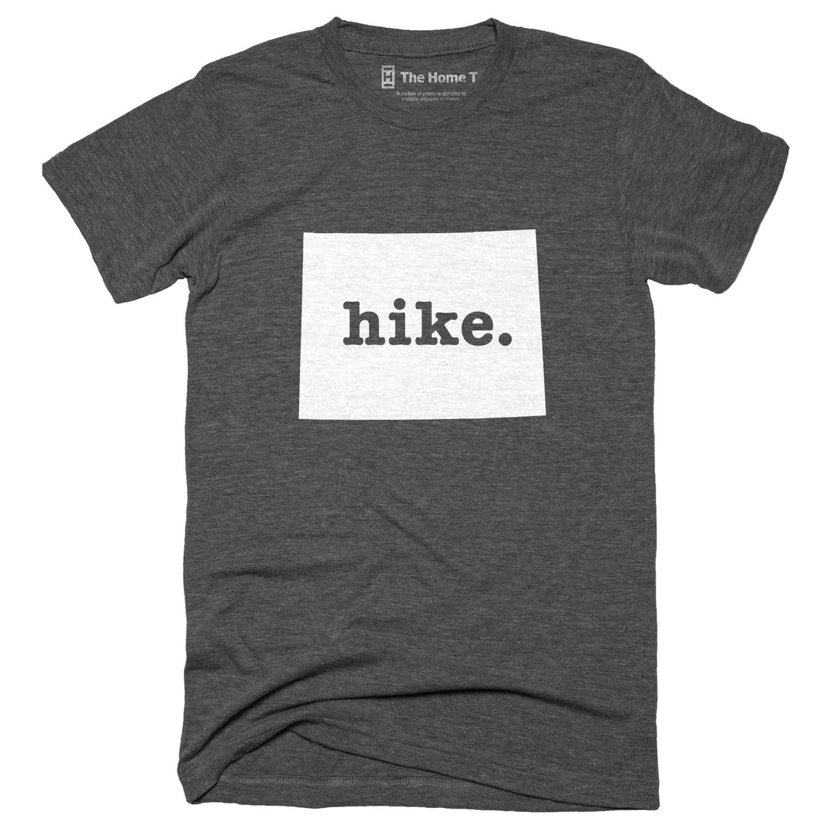 Wyoming Hike Home T-Shirt Outdoor Collection The Home T XXL Grey